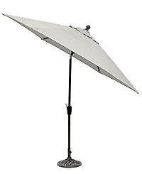 Wythburn Mix and Match Fabric 9' Auto Tilt Umbrella, Created for Macy's