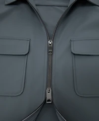 Reiss Men's Technical Zip-Through Overshirt