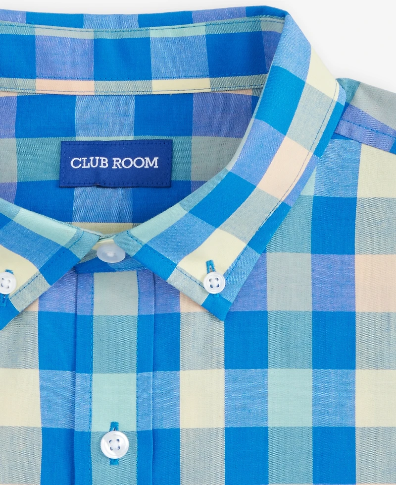 Club Room Men's Printed Short-Sleeve Shirt, Macy's Exclusive - Yd