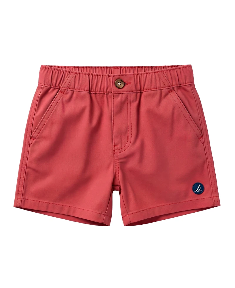 Sperry Baby Boys' Short-Sleeve Polo Shirt and Pull-On Shorts, 2-Piece Set