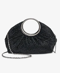 I.n.c International Concepts Ring Handle Diamond Mesh Clutch, Macy's Exclusive