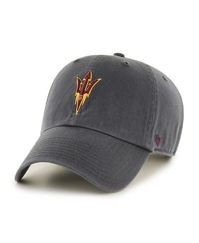 '47 Brand Men's Charcoal Arizona State Sun Devils Clean Up Adjustable Hat