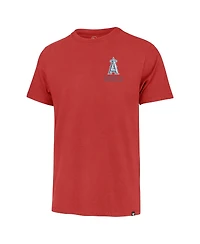 '47 Brand Men's Red Los Angeles Angels Hang Back Franklin T-Shirt