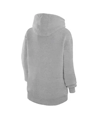 G-iii 4Her by Carl Banks Women's Heather Gray Carolina Hurricanes City Graphic Fleece Pullover Hoodie