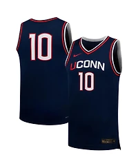 Nike Men's and Women's 10 Navy UConn Huskies Replica Basketball Jersey