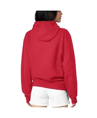 G-iii 4Her by Carl Banks Women's Red Cincinnati Reds Flowers Graphic Pullover Hoodie