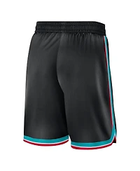 Nike Men's Black Memphis Grizzlies Classic Edition Hardwood Classics Premium Dna Shorts