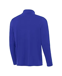 Antigua Men's Royal Chicago Cubs Content Quarter-Zip Sweatshirt