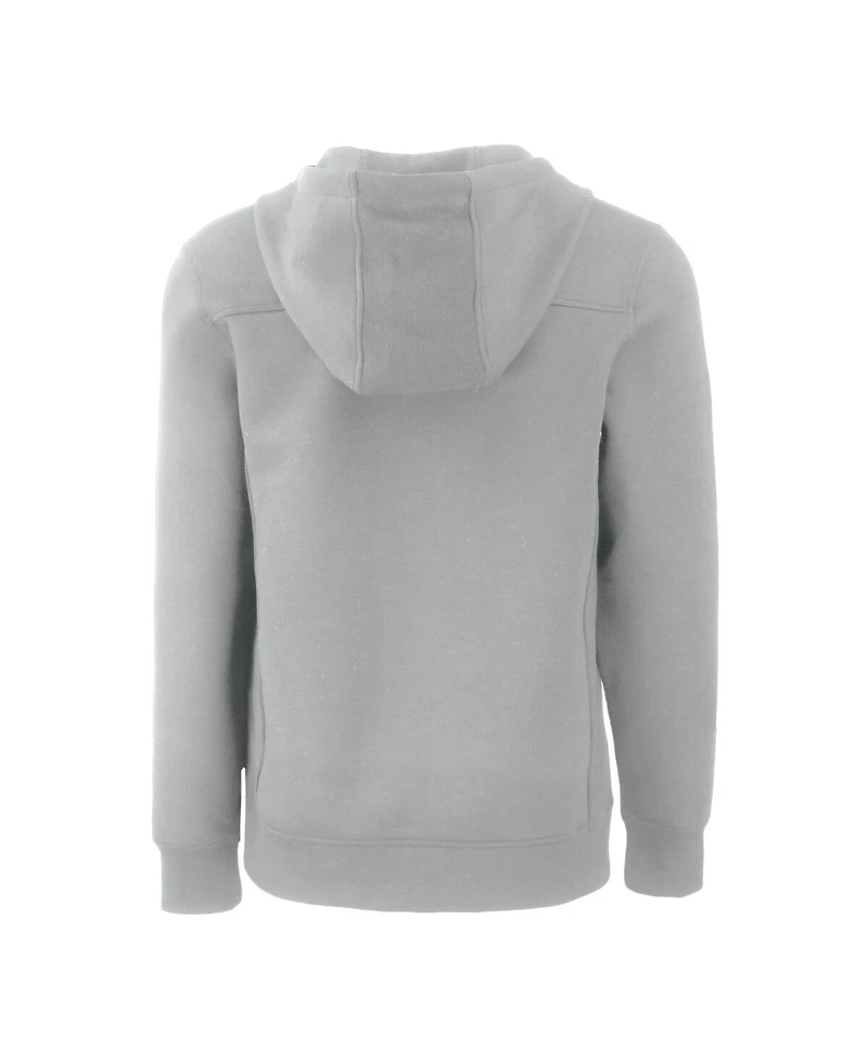 Cutter & Buck Men's Gray Duke Blue Devils Roam Half-Zip Hoodie