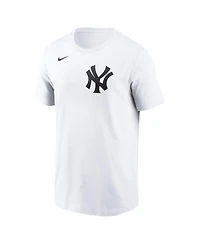 Nike Men's Aaron Judge White New York Yankees Name Number T-Shirt