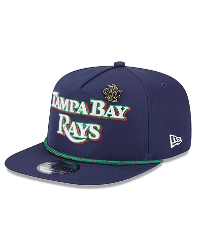 New Era Men's Navy Tampa Bay Rays 2025 Big League Chew Golfer Snapback Hat