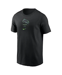 Nike Men's Black Tampa Bay Rays City Connect 2-Hit T-Shirt