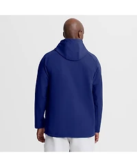 Nike Men's Royal Los Angeles Dodgers Authentic Collection Raglan Therma-fit Full-Zip Hooded Jacket