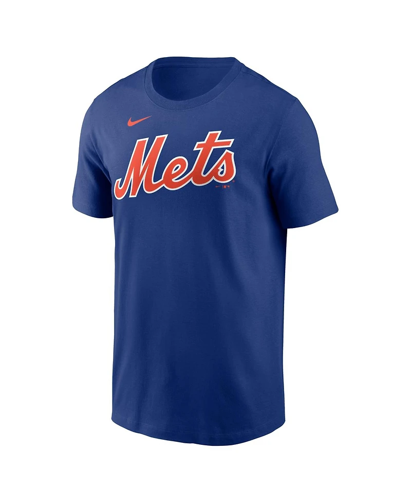 Nike Men's Juan Soto Royal New York Mets Name Number T-Shirt