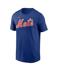 Nike Men's Juan Soto Royal New York Mets Name Number T-Shirt