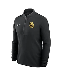 Nike Men's Black San Diego Padres Dri-fit Victory Half-Zip Pullover