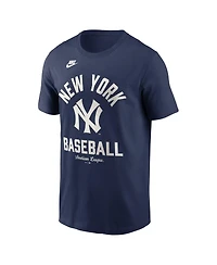 Nike Men's Navy New York Yankees Cooperstown Collection T-Shirt