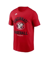 Nike Men's Red Cincinnati Reds Cooperstown Collection T-Shirt