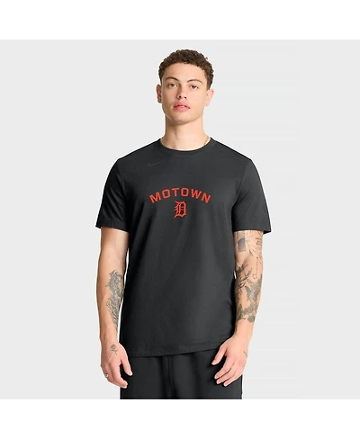 Nike Men's Black Detroit Tigers Primetime Fashion T-Shirt