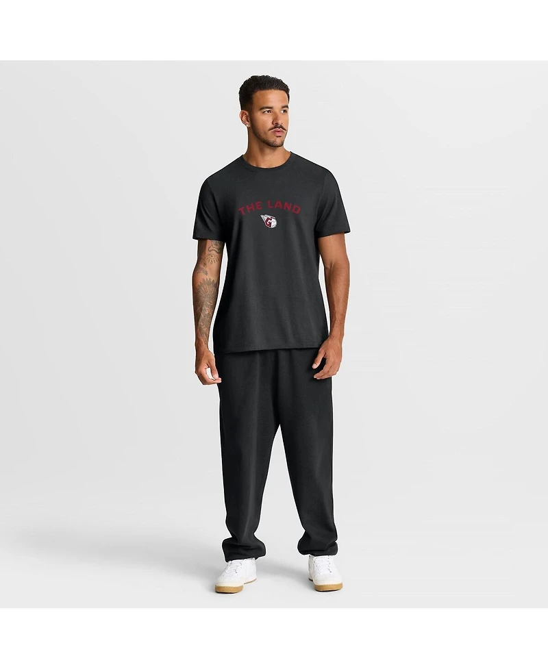 Nike Men's Black Cleveland Guardians Primetime Fashion T-Shirt