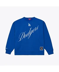 Mitchell & Ness Women's Royal Los Angeles Dodgers Script Sweatshirt