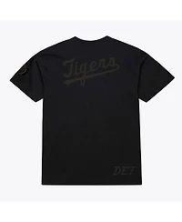 Mitchell & Ness Men's Black Detroit Tigers Cooperstown Collection Phantom T-Shirt