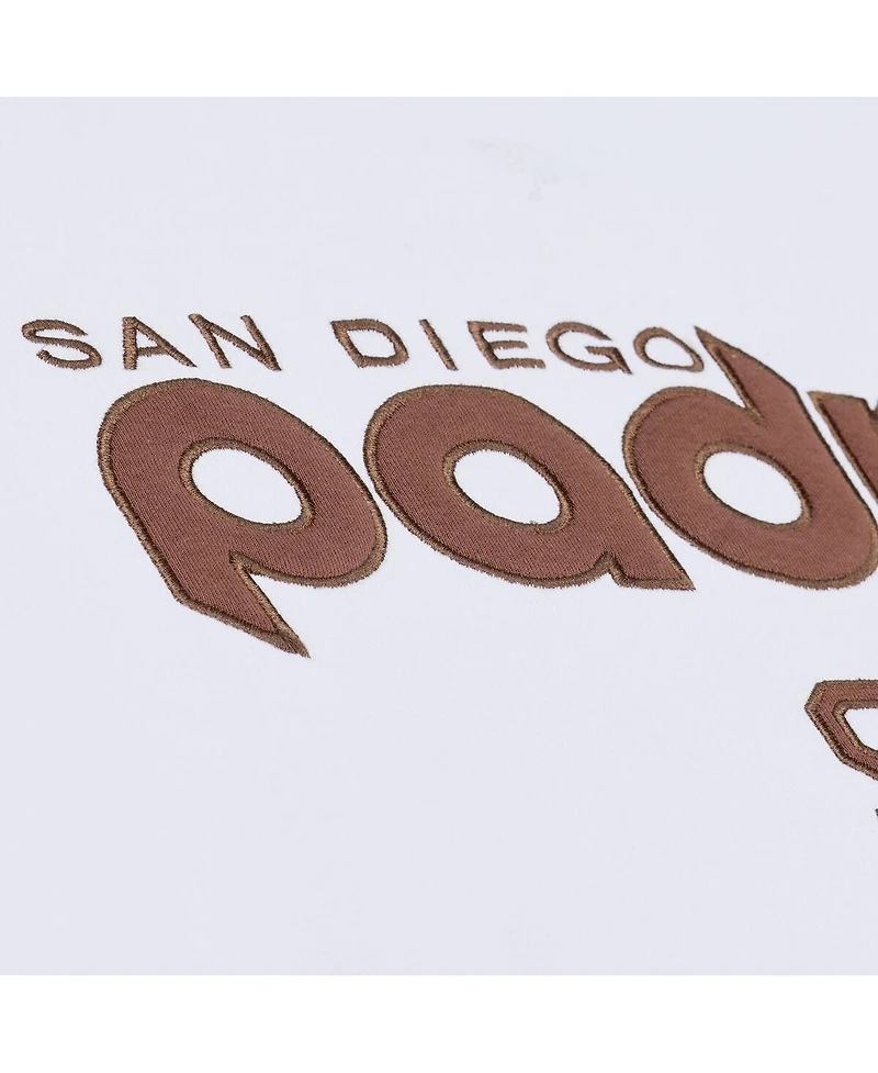 Mitchell & Ness Men's White San Diego Padres Arctic Fleece Sweatshirt