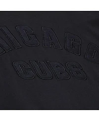 Mitchell & Ness Men's Black Chicago Cubs Cooperstown Collection Phantom T-Shirt