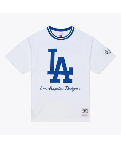 Mitchell & Ness Men's White Los Angeles Dodgers Cooperstown Collection Arctic T-Shirt