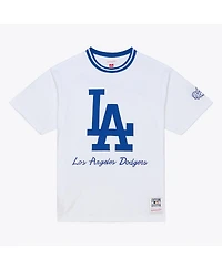 Mitchell & Ness Men's White Los Angeles Dodgers Cooperstown Collection Arctic T-Shirt