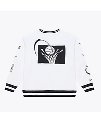 Mitchell & Ness Men's White Cleveland Cavaliers Arctic Fleece Sweatshirt