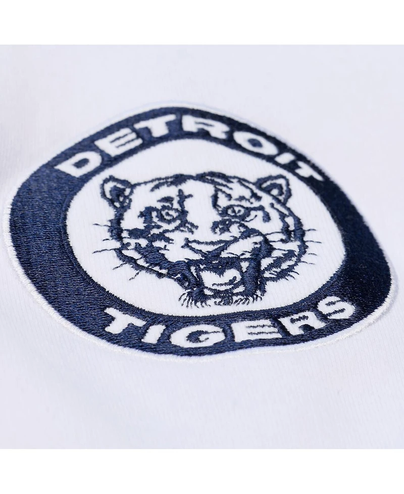 Mitchell & Ness Men's White Detroit Tigers Arctic Fleece Sweatshirt