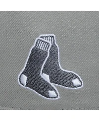 Mitchell & Ness Men's Gray Boston Red Sox Thunderstorm Head Coach Pro-Crown Adjustable Hat