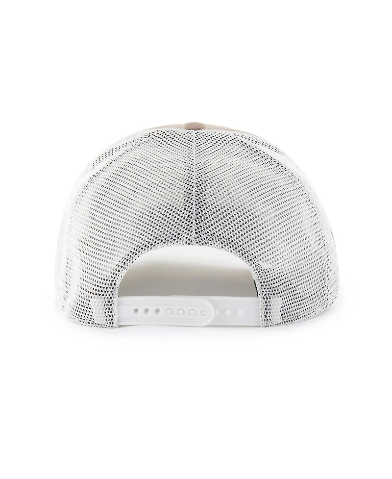 '47 Brand Men's Brown Atlanta Braves Foundational Mesh Hitch Adjustable Hat