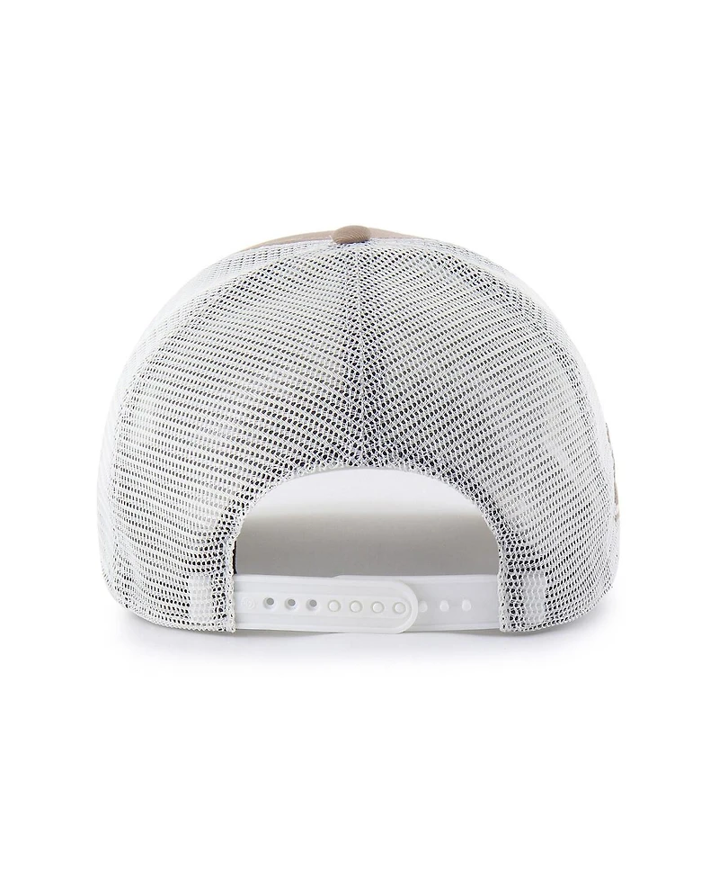 '47 Brand Men's Brown New York Mets Foundational Mesh Hitch Adjustable Hat