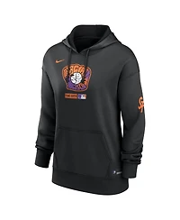 Nike Women's Black San Francisco Giants Authentic Collection City Connect Therma Hoodie