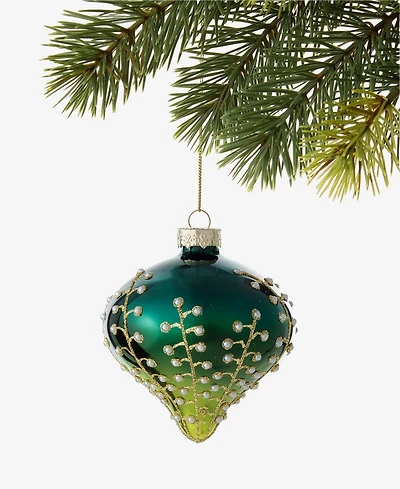 Holiday Lane Enchanted Forest Onion Ball Ornament, Macy's Exclusive