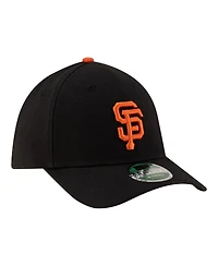 New Era Men's Black San Francisco Giants Player Replica 39THIRTY M-Crown Flex Hat