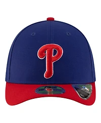 New Era Men's Royal Philadelphia Phillies Player Replica 39THIRTY M-Crown Flex Hat