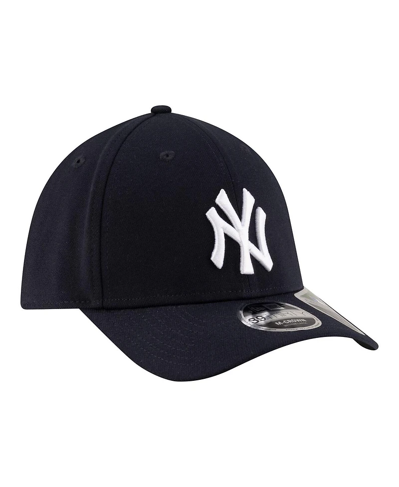 New Era Men's Navy York Yankees Player Replica 39THIRTY M-Crown Flex Hat