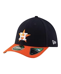 New Era Men's Navy Houston Astros Player Replica 39THIRTY M-Crown Flex Hat