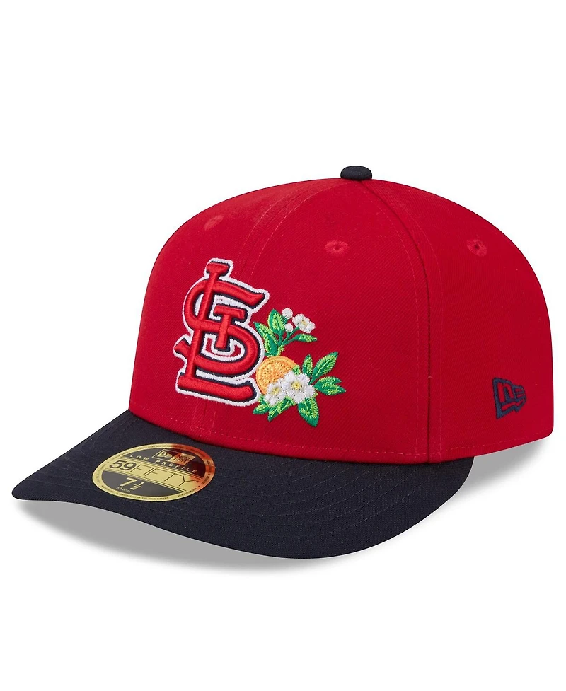 New Era Men's Red/Navy St. Louis Cardinals 2026 Spring Training Low Profile 59FIFTY Fitted Hat