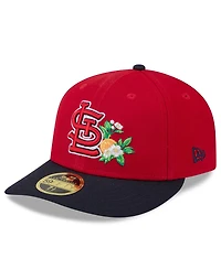New Era Men's Red/Navy St. Louis Cardinals 2026 Spring Training Low Profile 59FIFTY Fitted Hat