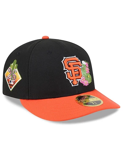 New Era Men's Black/Orange San Francisco Giants 2026 Spring Training Low Profile 59FIFTY Fitted Hat