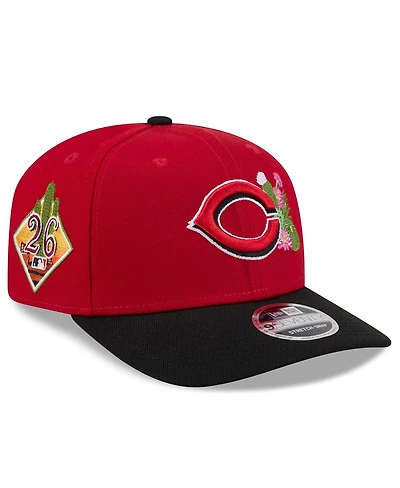 New Era Men's Red/Black Cincinnati Reds 2026 Spring Training 9SEVENTY Adjustable Hat