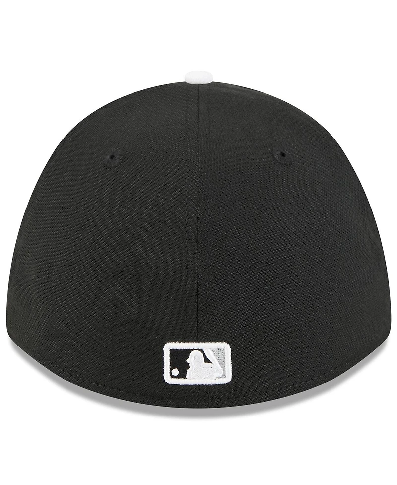 New Era Men's Black/White Chicago White Sox 2026 Spring Training M-Crown 39THIRTY Flex Hat