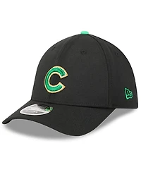 New Era Men's Black Chicago Cubs 2026 St. Patrick's Day 39THIRTY Flex Hat