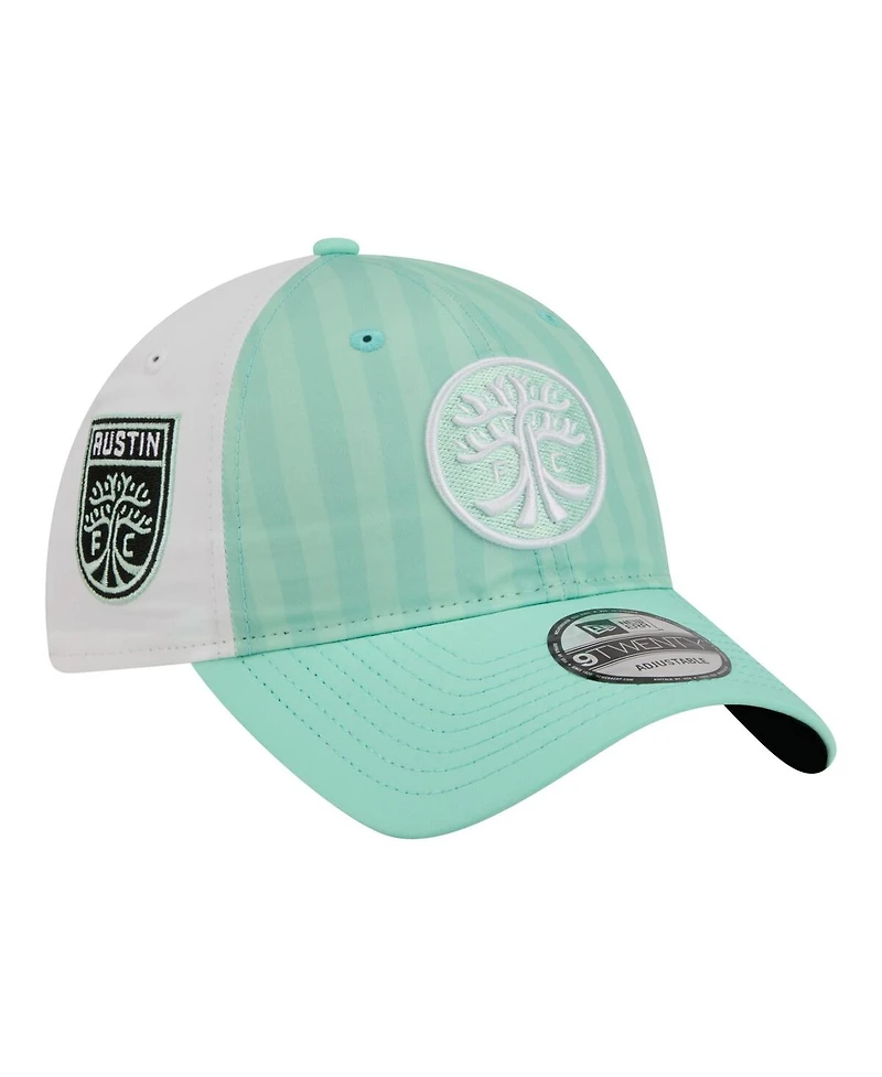 New Era Men's Mint Austin Fc 2026 Jersey Hook 9TWENTY Adjustable Hat