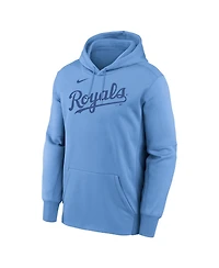 Nike Men's Light Blue Kansas City Royals Club Hoodie