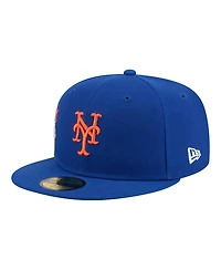 New Era Men's Royal York Mets City Patch 59FIFTY Fitted Hat